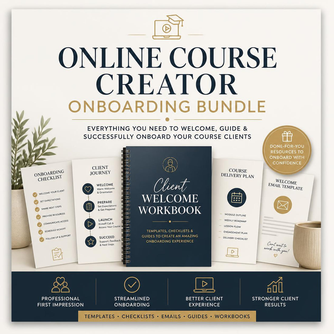 Online Course Creator Onboarding Bundle