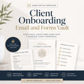 Client Onboarding Email and Forms Vault