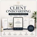 Complete Client Onboarding Business Bundle