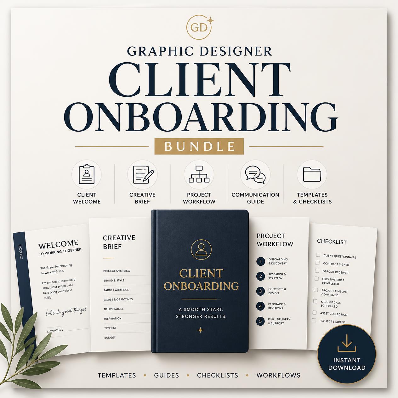 Graphic Designer Client Onboarding Bundle