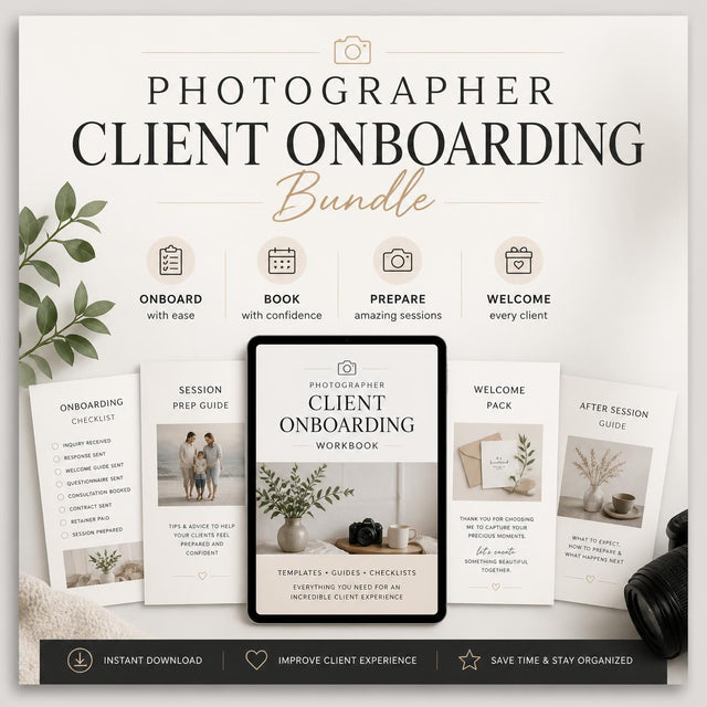 Photographer Client Onboarding Bundle