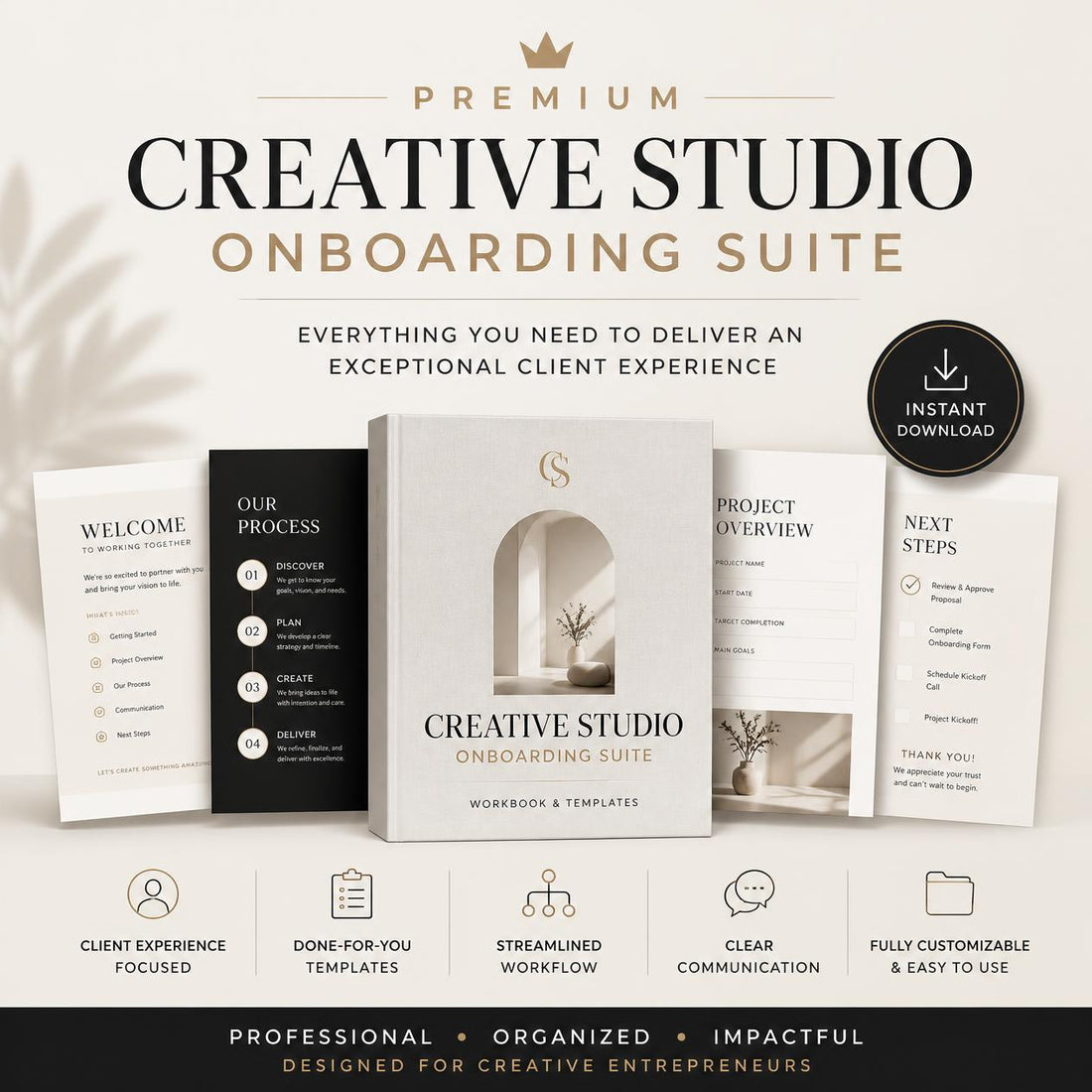 Premium Creative Studio Onboarding Suite